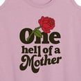 thumbnail image 3 of Instant Message - One Hell Of A Mother - Women's Racerback Tank Top, 3 of 6