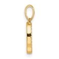 thumbnail image 3 of Diamond2Deal 10K Pendentif Initiale Lettre D en Or Jaune pour Femmes, 3 of 4