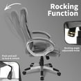 Furmax High Back Office Adjustable Ergonomic Desk Padded Armrests