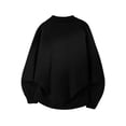 thumbnail image 5 of Turilly Men's Sweater Henley Neck Button Placket Pullover Sweater with Ribbed Cuffs Casual Essential Top, 5 of 7