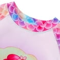 thumbnail image 4 of GYRATEDREAM Girls' Swimsuit Long Sleeve Rashguard UPF 50+ Two Piece Swim Set for 7-8 Years, 4 of 8