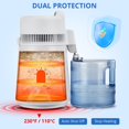 thumbnail image 4 of QinaQin Destilador de agua de 6 litros y 750 W para hogar, purificador de agua de mostrador eficiente y seguro, ideal para obtener agua limpia para beber, 4 of 9