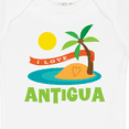 thumbnail image 4 of Inktastic I Love Antigua Boys or Girls Baby Bodysuit, 4 of 5