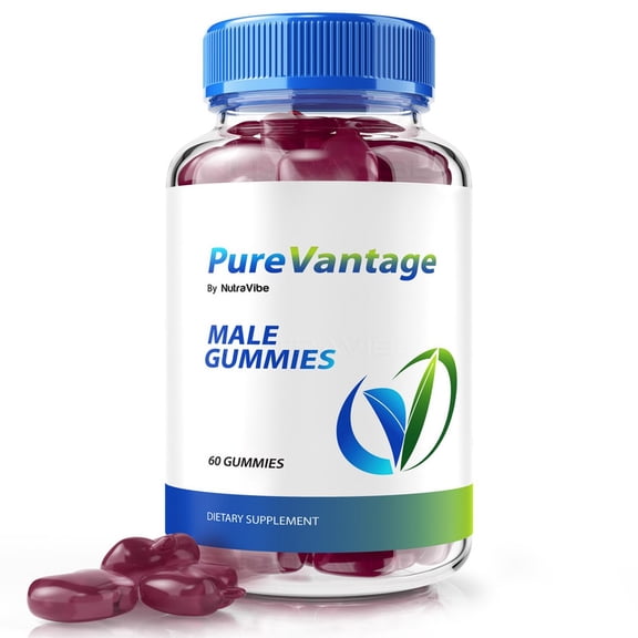 PureVantage – Gummies with a Natural Daily Blend for Energy & Wellness | Great-Tasting, Easy-to-Chew Gummies (60 Gummies)