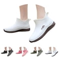 thumbnail image 7 of XIMIN Women Rain Boots Ankle Rain Shoes Anti-Slipping Waterproof Rainboots with Comfortable Lightweight Garden Rubber Rain Boot Outdoor Work Shoes Fishing Deck Boots, 7 of 7