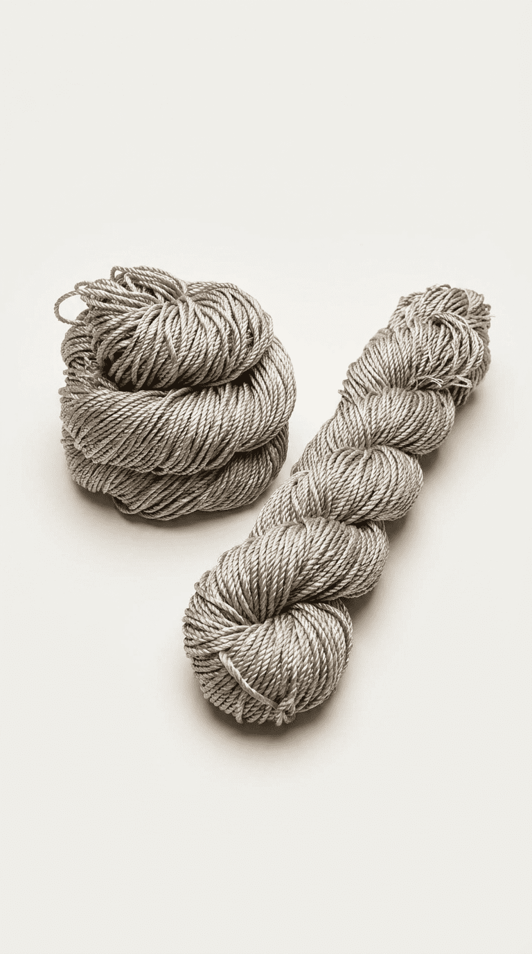 Knitsilk 3 Ply 100% Mulberry Silk Lace Weight Yarn, 2 Pack