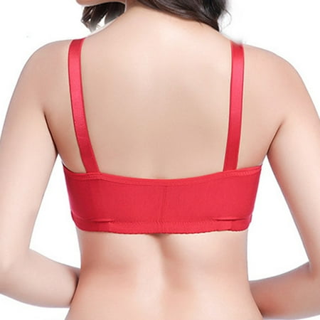 

Vedolay Bras For Women Full Coverage Women s Basic Beauty Contour T-Shirt Bra Wine 95