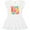 AA-White, variant on Inktastic Cutest Big Sister Girls Toddler Dress