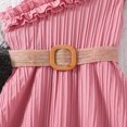 thumbnail image 4 of 2025 Girls Dresses Children Dress Spring Summer Winter Dress Strap Ruffles Solid Color Sweaters Princess Girls Casual Dress Floral Overall Dress Girls with, 4 of 6