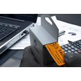 thumbnail image 2 of ChromaLabel 1 x 2-¼ Inch Accounts Receivable Collections Labels, 250 Dispenser Box, Orange, Imprinted: "Caution", 2 of 6