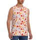 thumbnail image 2 of Fotbe Hello Autumn Maple Leaf Men's Camiseta sin Mangas Estampada para Hombres, Playera Casual para Gimnasio, Entrenamiento, Playa-Small, 2 of 7
