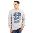thumbnail image 3 of The Smurfs Kanji Respect the Hustle Long Sleeve TShirt Men Women Brisco Brands X, 3 of 6