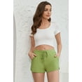 thumbnail image 2 of HEARTNICE 3-Pack Women's Pajama Shorts, Soft Lounge Sleepwear Pjs bottoms, 2 of 6