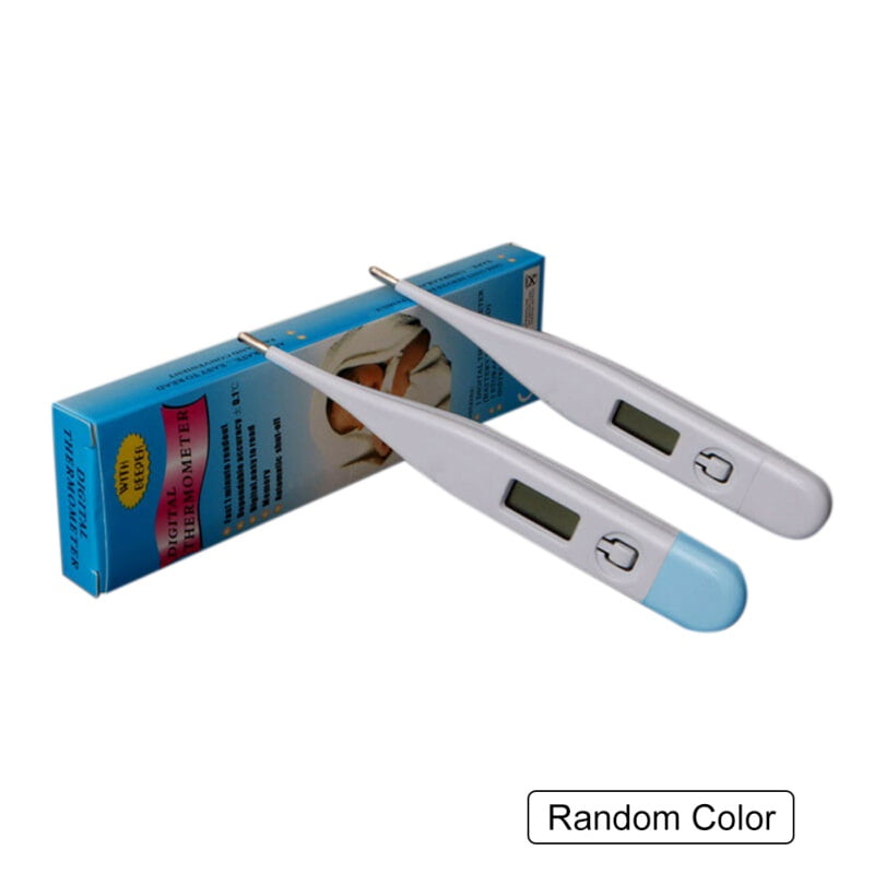 1Pc Household Quick Read Temperature Measurement Monitor Oral LCD Digital Thermometer For Adults Kids Baby