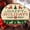 Happy Holiday, variant on ARTSLION Elastic Tablecloth For Round Tables, Waterproof Tablecover For Up To 36in Round Table, Dining Tablecover For Indoor And Outdoor, Holiday, Winter Sleigh