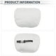thumbnail image 4 of Almohada para reposacabezas de automóvil Unique Bargains Almohada ergonómica cómoda de soporte para el cuello Suede, Espuma de Memoria 2 Pcs para conducir, 4 of 7