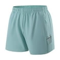 thumbnail image 2 of Admvng Athletic Shorts for Women Solid Color Plus Size Thin Casual Loose Sporty and Wearable Sports Shorts M-4XL, 2 of 3