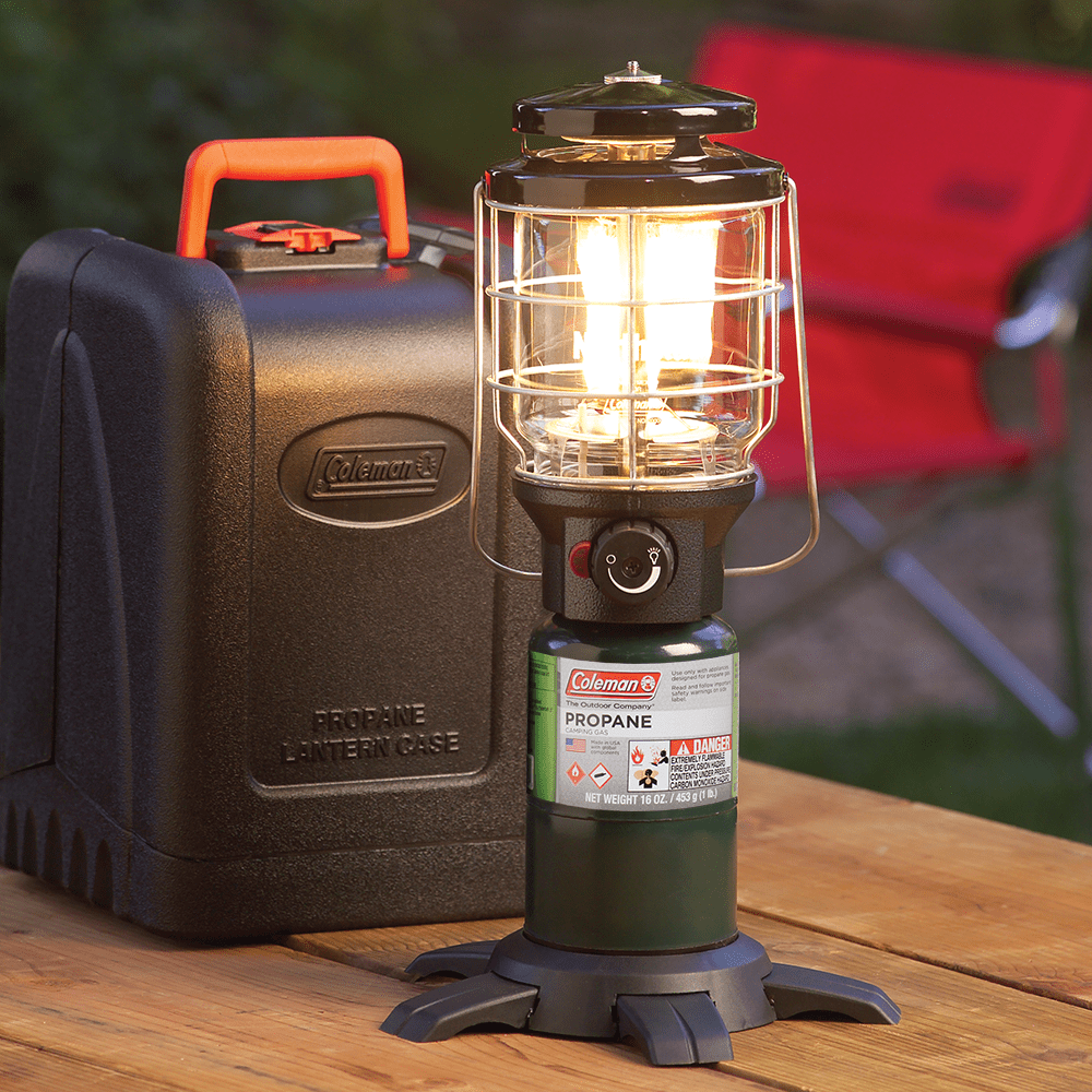 coleman camping gas lantern