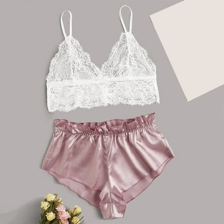 

EQWLJWE Sexy Lingerie for Women Women s Sexy Lace Role Play Lingerie Pajamas Sexy Lingerie Split Sexy Underwear