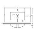 thumbnail image 4 of American Imaginations 35.5-in. W Ceramic Top SetAI-23675, 4 of 7