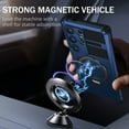thumbnail image 5 of Allytechgroup Militargy Grade Shockproof Case for Samsung Galaxy S21 Ultra, Magnetic Cover Compatible with Magsafe & Car Mount Ring Kickstand Bumper Case for Women Men, Royalblue, 5 of 10