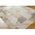 thumbnail image 2 of Livabliss Washable Rugs for Living Room, 7x9 Lillian Modern Brown Area Rug, Bedroom Dining Room Home Decor Stain Resistant Carpet (6'7" x 9'), 2 of 7