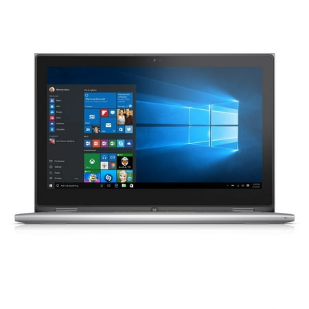 Dell Inspiron 7000 - 13.3 inches - Convertible 2 in 1 - Core i5-6200U - 4GB RAM - 500GB HDD - Windows 10 Home - Silver - i7359-2435SLV