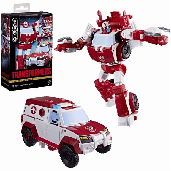 Transformers Toys Age of the Primes Autobot Ratchet 5.75-inch Action Figure, 8