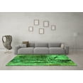 thumbnail image 3 of Ahgly Company Indoor Rectangle Oriental Green Industrial Area Rugs, 7' x 9', 3 of 4