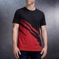 thumbnail image 3 of Iyufng Men's Athletic Shirts Printed Summer Breathable Quick-Dry Fitness Tops, 3 of 5