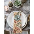 thumbnail image 2 of Fall Leaves Cloth Napkins Set of 6 Reusable Dinner Napkins, Farmhouse Retro Botanical Floral Cocktail Napkin Washable Table Napkins for Wedding/Holiday Party/Baby Shower 20"x20", 2 of 7