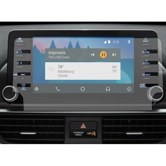 PcProfessional Screen Protector (Set of 2) for 2018 2019 2020 Honda Accord 8 inch Infotainment Touch Screen Display Anti Glare Anti Scratch Filters UV