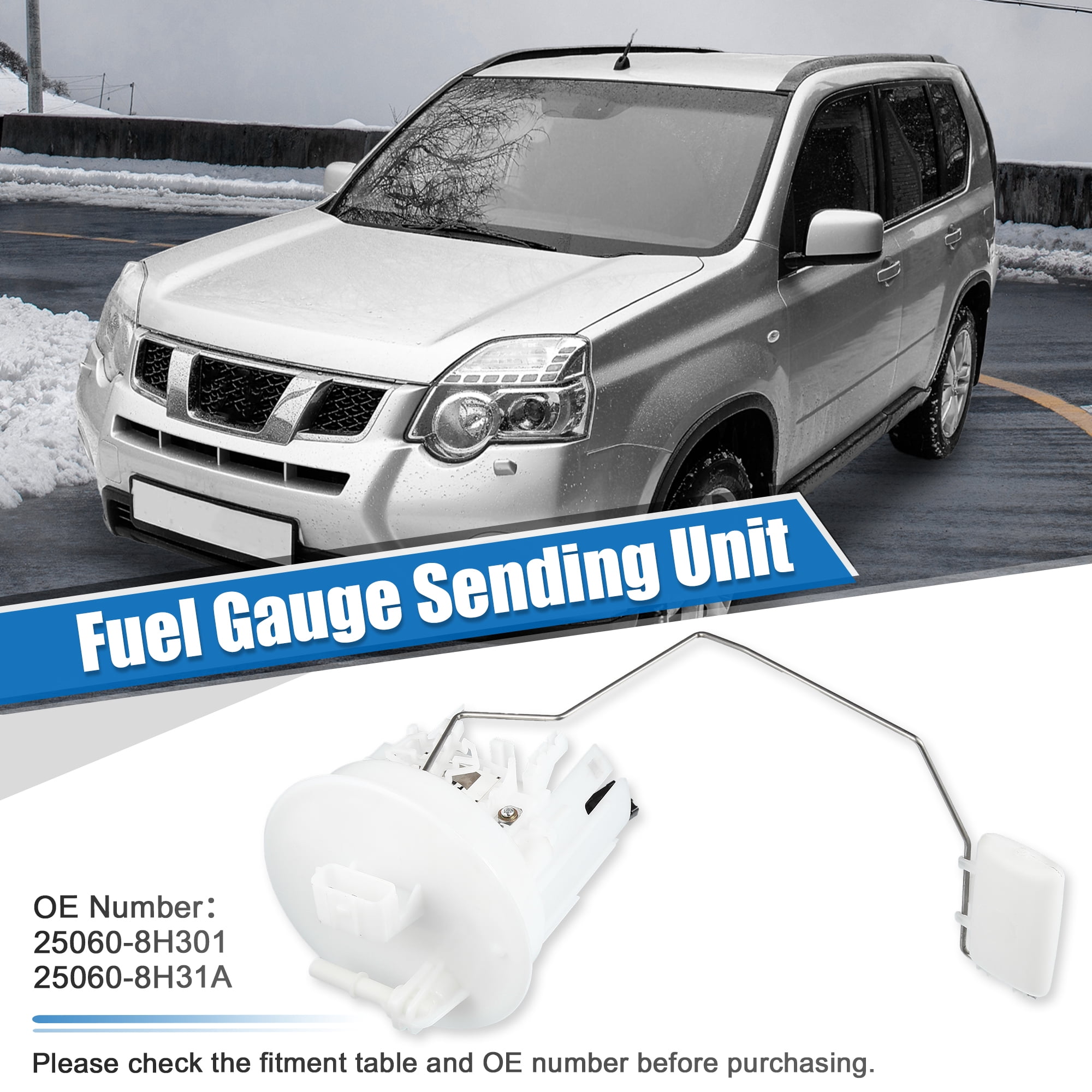 Unique Bargains Fuel Gauge Sending Unit for Nissan X-Trail 2004 2005 2006 2007