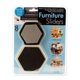 thumbnail image 1 of Furniture Sliders With Foam Padding (4 Small & 4 Large), 1 of 1