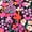 Black Pink, variant on Agnes Orinda Women's Plus Size Floral Wide Leg Pants Rise Front Tie Boho Flowy Casual Beach Palazzo Trousers with Pockets 1X Pink Orange