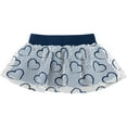 thumbnail image 4 of Girls Newborn Heather Gray Notre Dame Fighting Irish All Dolled Up Bodysuit, Skirt & Bootie Set, 4 of 6