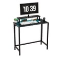 thumbnail image 7 of Ktaxon Folding Writing Computer Desk Home Office Study PC Writing Table, Black, 7 of 7