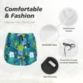 thumbnail image 6 of Fotbe Shark And Leaves Womens High Waist Running Shorts Athletic Workout Quick Dry Shorts for Women with Pockets Gym Yoga Summer Shorts-Small, 6 of 9