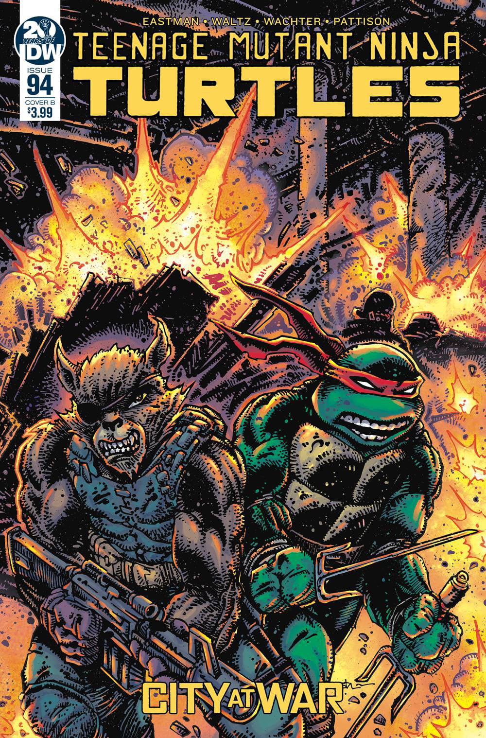 IDW Teenage Mutant Ninja Turtles Ongoing #94 City at War Comic Book 
