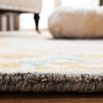 thumbnail image 4 of SAFAVIEH Micro-Loop Lyssa Medallion Area Rug, Green/Grey, 5' x 8', 4 of 11