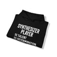 thumbnail image 4 of Synthesizer Hoodie, Gifts, Hooded Sweatshirt, 4 of 4