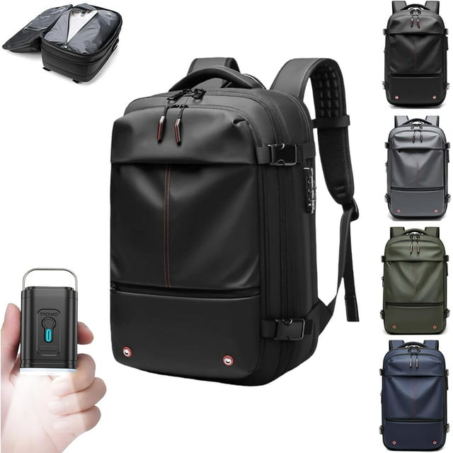 Spacevac Pro Backpack, Portable Vacuum Sealed Storage Backpack, 60L Lightweight Travel Vacuum Compression Bag