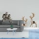 thumbnail image 2 of Figuras Modernas De Búho Y Ciervo, Escultura De Mesa, Adorno Para Sala De Estar, Oficina, Armario, Mesita De Noche, Decoración Del Hogar, Estatua De Búho Sentado De Pie., 2 of 8