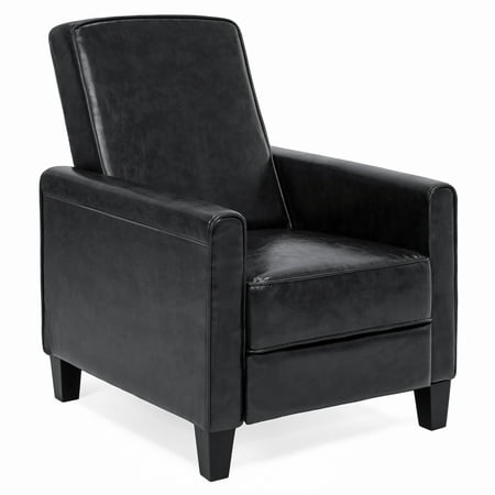 Best Choice Products Faux Leather Upholstered Modern Padded Executive Recliner Club Chair with Leg Rest, Sturdy Frame,