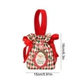 thumbnail image 3 of YIKA Christmas Decoration Christmas Candy Canvas Bag Christmas Eve Party Apples Drawstring Handbag Christmas Gift Bag, 3 of 6