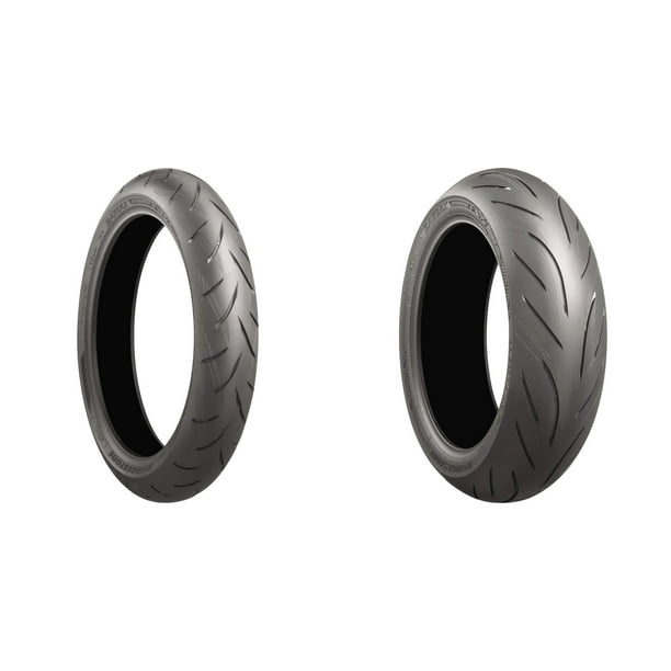 Bridgestone Battlax S21 Hypersport Street Front Rear Tire Set 1 60 17 55w 160 60 17 69w Walmart Com