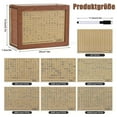 thumbnail image 1 of Hucha De Madera Para Adultos Hucha Portátil De Madera Con Contador De Números Y Contador De Ahorros, 1 of 7