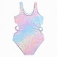 thumbnail image 7 of mgoYE Swimsuit for Girls 7-8 Toddler Swimsuit Girl Bathing Suit Girls Summer Ruffle One Piece Swim Suit Cutouts Bikini for Girls 3-7T(Pink,6-7 Years), 7 of 7