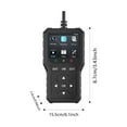 thumbnail image 2 of Comprobador de baterías, comprobador de carga de 12 V, escáner de baterías OBD2 V529 para un análisis preciso y rápido, compatible con vehículos, 2 of 7