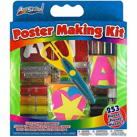 Artskills Poster Making Kit, 253pc